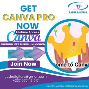 Canva Pro cover poster